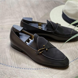 Xituodai  Men Loafers Shoes High Quality Faux Suede Leather Slip-on Fashion Casual Dress Shoes Personality Size 38-48 Free Shipping