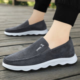 Xituodai Ejiejia Casual Slip-on Loafers Male Fashion Sewing Men Shoes Outdoor Fitness Sports Flat Shoe Comfortable Breathable Walking Shoes 2024