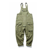 Xituodai Ins Tide Brand Retro Hong Kong-style Overalls Overalls Men's And Women's Loose Wide-leg Daddy Pants Casual Suspender Jumpsuit