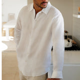 Xituodai Comfortable Resort Shirt In Cotton and Linen Texture