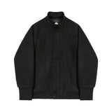 Xituodai Men's fashion, jacket, black jacket, men's wind-up, casual jumper, classic, solid color, high Quilty jacket