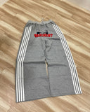 Xituodai Y2K Harajuku Streetwear American Hip-hop Retro Striped Sweatpants Punk Style Letters Anime Print Baggy Straight Wide Leg Pants