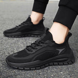 Xituodai Ejiejia Casual Sneakers Male Breathable Mesh Men Shoes Outdoor Sports Jogging Shoe Fashion Running Sneaker Thick Sole Fitness Trainers