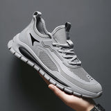 Xituodai Ejiejia Casual Sneakers Male Breathable Mesh Men Shoes Outdoor Sports Jogging Shoe Fashion Running Sneaker Thick Sole Fitness Trainers