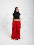 Xituodai American Retro Baggy Wide-leg Overalls Women Y2K Harajuku Loose Casual Pants Punk Oversized Sweatpants Hip-hop Trendy Streetwear