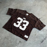 Xituodai Y2K Mesh Jersey Quick Dry T Shirt American Retro Splicing Loose Streetwear Sports Wear Oversized Unisex Football Training Wear