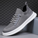 Xituodai Ejiejia Casual Shoes for Men Mesh Sewing Breathable Sneakers Male Fashion Running Sneaker Fitness Trainers Outdoor Sports Walking Shoe