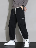 Xituodai Autumn New Men's Cargo Pants Multi-Pockets Streetwear Baggy Jogger Trousers