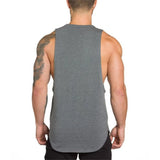 Xituodai 3 Pack Fitness Clothing Blank Bodybuilding Sleeveless Shirt Mens Gym Stringer Tank Top Men Sportswear Undershirt Fashion Vest