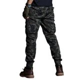 Xituodai High Quality Khaki Casual Pants Men Tactical Joggers Camouflage Cargo Pants Multi-Pocket Fashions Black Army Trousers Work Wear