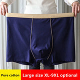 Xituodai 6pcs/Lot Large Size Seamless Underwear Men Solid Cotton Boxer Shorts Men's Panties Breathable Boxers Mens Pack Underpants Man