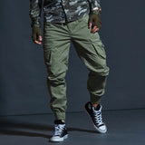 Xituodai High Quality Khaki Casual Pants Men Tactical Joggers Camouflage Cargo Pants Multi-Pocket Fashions Black Army Trousers Work Wear