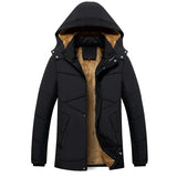 Xituodai Winter padded coat men's jacket Winter Parkas Male Fur Trench Thick Overcoat men's Korean style Hooded slim-fit plus size jacket