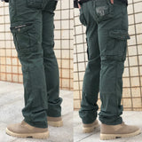 Xituodai Men's Fashion Work Pants Outdoor Wear-resistant Mountaineering Trousers Work Clothes Street Fashion Cargo Pants