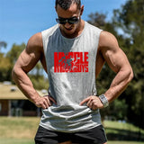 Xituodai Men's bodybuilding tank tops for Muscular sleeveless singlet gyms undershirt summer Fitness shirts men cotton vest