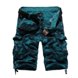 Xituodai Camouflage Loose Cargo Shorts Men 2024 Summer Military Camo Short Pants Homme Cargo Shorts US size