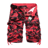 Xituodai Camouflage Loose Cargo Shorts Men 2024 Summer Military Camo Short Pants Homme Cargo Shorts US size