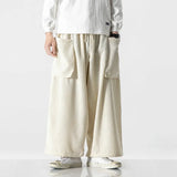 Xituodai 2025 Men Corduroy Cargo Pants Men Side Pockets Harem Pants Man Streetwear Jogger Sweatpants Male Wide Leg Oversized Trousers 5Xl