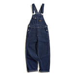 Xituodai Vintage Denim Amekaji One-Piece Parka jumpsuit pants