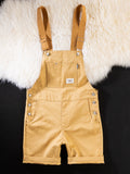 Xituodai Trendy Amekaji One-Piece Retro Workwear Shorts Denim jumpsuit