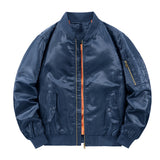 bomber jacket 2024 New Spring and Autumn Stand Collar Jacket Men's Air Force One MA-1 Pilot Coat