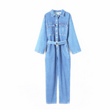 Xituodai Trendy Plus Size Teenagers One-Piece Denim Suspenders