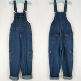 Xituodai  Fashion Brand Workwear One-Piece Multi-Pocket Denim Overalls Jumpsuit pants