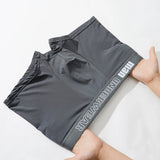 Xituodai 3 Pcs/Lot Men's Letter Boxers Briefs Underwear Comfortable Underpants Shorts Sexy Gifts for Man Panties