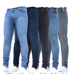 Xituodai Men Pants Fashion Men Casual Pants Stretch Jeans Skinny Work Trousers Male Vintage Wash Plus Size Jean Slim Fit for Men Clothing