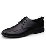 Xituodai Men‘s Fashion Formal Shoes Genuine Leather Luxury Wedding Shoes personality Designer Casual Shoes Classic Oxford Business Flats