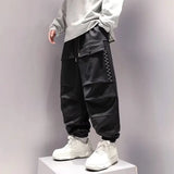 Xituodai Korean Cargo Pants Men Japanese Streetwear Oversize Sweatpants Harajuku Casual Joggers Kpop Trendy Trousers Hip Hop