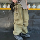 Xituodai Techwear Cargo Pants for Men Black Trousers Male Jogging Korean Casual Japanese Streetwear Hip Hop Safari Style Pocket