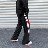 Xituodai  Baggy Sweatpants Men Parachute Wide Leg Pants Sports Trousers Male Tracksuit Men Vintage Casual Streetwear Sportswear