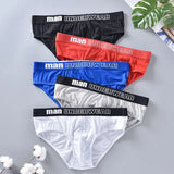 Xituodai 5Pcs Men's Panties Sexy Cotton Underwear Male Briefs Men Jockstrap Pant Comfortable Soft Slip Underpants Breathable Mens Briefs