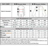 Xituodai Men's Daily Casual Commuter Polo Shirt with Stretchy Warm Long Sleeves Striped Autumn and Winter Sweater Slim Fit Base Shirt