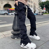 Xituodai Fashion Cargo Pants Men 2024 Hip Hop Streetwear Jogger Pant Fashion Trousers Multi-Pocket Casual Joggers Sweatpants Men Pants