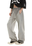 Xituodai Y2k Baggy Sport Stripped Sweatpants