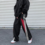 Xituodai  Baggy Sweatpants Men Parachute Wide Leg Pants Sports Trousers Male Tracksuit Men Vintage Casual Streetwear Sportswear