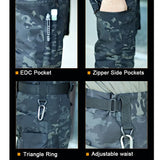 Xituodai New Pants for Men Tactical Cargo Pants Big Multi-pocket Waterproof  Ripstop Combat Training Trousers Brand Joggers mens clothing