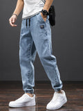 Xituodai Spring Summer Black Blue Cargo Jeans Men Streetwear Denim Jogger Pants Men Baggy Harem Jean Trousers Plus Size 6XL 7XL 8XL