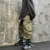 Xituodai Techwear Cargo Pants Men Black Cargo Trousers Male Green Big Size Jogging Japanese Streetwear Hip Hop Safari Style 4XL