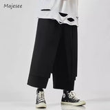 Xituodai Cargo Pants Men Casual Special Crestive Fashion Personality Cozy Handsome Chic Simple Classic Popular Grand Loose Sunny Students