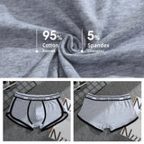 Xituodai 5Pcs Cotton Boxer Shorts Underpants Soft Panty Male Shorts Men Panties Men Boxer Casual Pants Man Underwear Boxershorts Cuecas