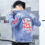 Xituodai Spring Autumn Embroidery Denim Jacket Men 2024 New Casual Teenagers Hip Hop Baseball Uniform Slim Student Handsome Jacket Top