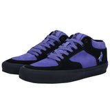 Xituodai  Purple Skateboarding Shoes for Men Athletic Sneaker Mid Top Anti-slip Casual Soft Leather Lace-up Breathable Footwear