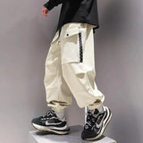 Xituodai Korean Cargo Pants Men Japanese Streetwear Oversize Sweatpants Harajuku Casual Joggers Kpop Trendy Trousers Hip Hop