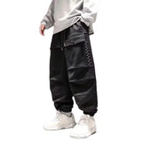 Xituodai Korean Cargo Pants Men Japanese Streetwear Oversize Sweatpants Harajuku Casual Joggers Kpop Trendy Trousers Hip Hop