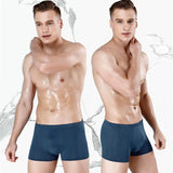 Xituodai New Arrival  Men Boxer Underwear  Plus Size Noble Bamboo Underwear XL XXL XXXL XXXXL Size  Flat Feet Panties Free Shipping