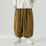 Xituodai 2025 Men Streetwear Wide Leg Casual Pants Men Loose Fashion Jogging Sweatpants Solid Color Harem Pants Male Harajuku Trousers