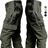 Xituodai New Pants for Men Tactical Cargo Pants Big Multi-pocket Waterproof  Ripstop Combat Training Trousers Brand Joggers mens clothing